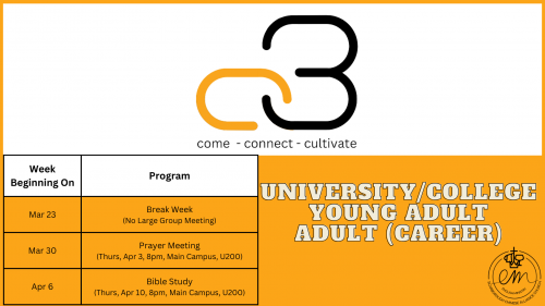 C3 Programming - Mar 23